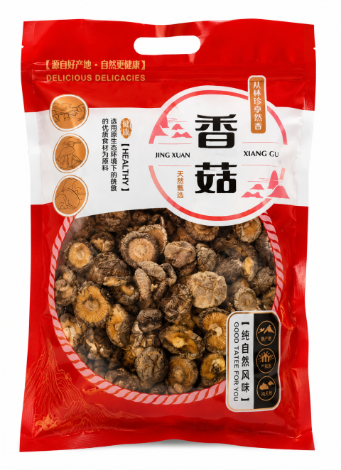 Champignons asiatiques Shiitake séchés Xiang Gu