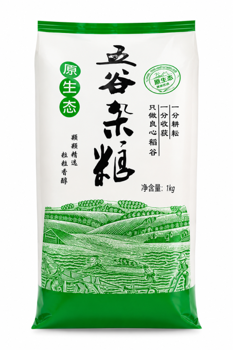 Riz blanc chinois traditionnel Riz à grains courts, 1 kg