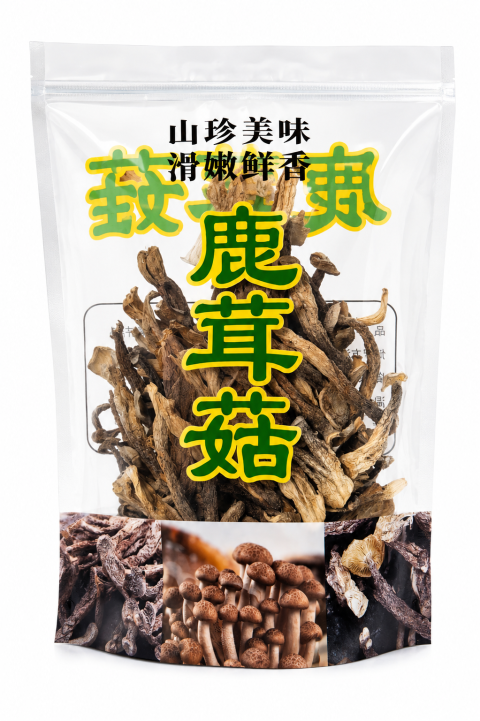 Champignons asiatiques Deer Antler séchés Lu Rong Gu