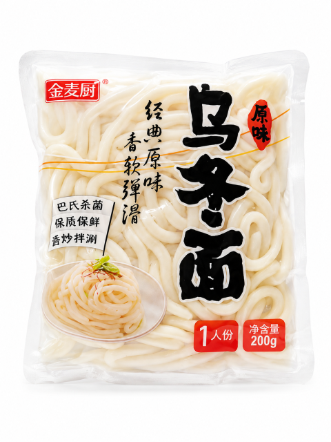 Nouilles chinoises Udon fraîches et épaisses, 200 g